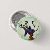 Cute Beer Button (Voorkant /achterkant)