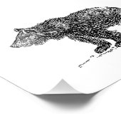 Cute Beer Cub Foto Afdruk (Hoek)