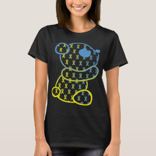 Cute beer Down-syndroom T-shirt