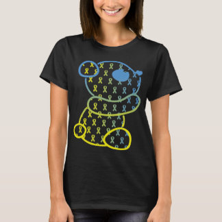 Cute beer Down-syndroom T-shirt