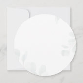 Cute Beer Eucalyptus Couple Baby shower Botanisch Kaart (Achterkant)