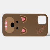 Cute Beer Face Case-Mate iPhone Case (Achterkant (horizontaal))