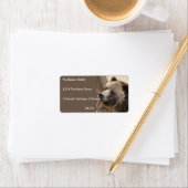 Cute Beer Face Etiket (Insitu)