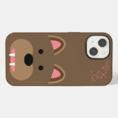Cute Beer Face  iPhone Hoesje (Achterkant horizontaal)
