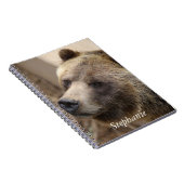 Cute Beer Face Notitieboek (Rechterzijde)