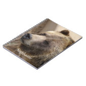 Cute Beer Face Notitieboek (Linkerzijde)