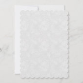 Cute Beer Face Red Scarf & Rosy Cheeks Save The Date (Achterkant)