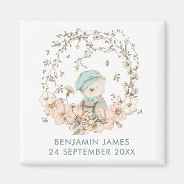  Cute Beer Fantasienaam Datum geboorte Boy Magneet