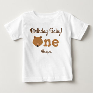 Cute Beer First Birthday Baby T-Shirt