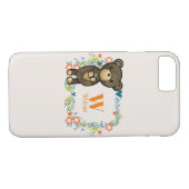 Cute Beer, gele bloem en zwavel Case-Mate iPhone Case (Achterkant (Horizontaal))
