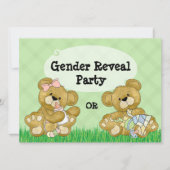 Cute Beer Gender Release Party Kaart (Voorkant)
