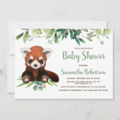 Cute Beer Greenery Eucalyptus Baby shower Kaart (Voorkant)