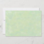 Cute Beer Greenery Eucalyptus Baby shower Kaart (Achterkant)