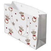 Cute Beer Groot Cadeauzakje (Achterkant Gekanteld)