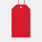 Cute Beer Happy Valentijn Gift Label (wit) Cadeaulabel (Achterkant)