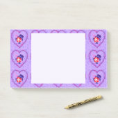 Cute Beer Hart Post-it® Notities Notes (Op bureau)