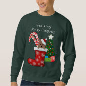 Cute Beer in kerststaart, Ugly Sweater (Voorkant)