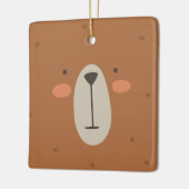 Cute Beer Kinder Baby Nursery Room Keramisch Ornament (Links)