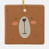 Cute Beer Kinder Baby Nursery Room Keramisch Ornament (Voorkant)