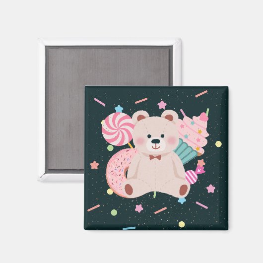 Cute beer magnet (Voorkant / Achterkant)