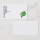 Cute Beer met Huge Honey Pot Visitekaartje (Voorkant / Achterkant)