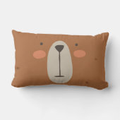 Cute Beer Nursery Kinder Room Kussen (Achterkant)