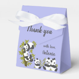 Cute Beer Pandas Party Boy Birthday Gift Hartelijk Bedankdoosjes