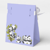 Cute Beer Pandas Party Boy Birthday Gift Hartelijk Bedankdoosjes (Achterkant)