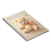 Cute Beer Pastel Notitieboek (Rechterzijde)