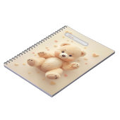 Cute Beer Pastel Notitieboek (Linkerzijde)
