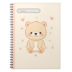 Cute Beer Pastel Notitieboek