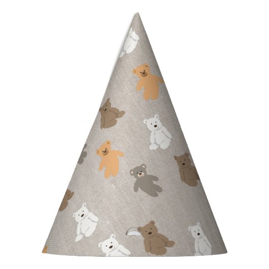 Cute Beer Pattern Feesthoedjes (Links)