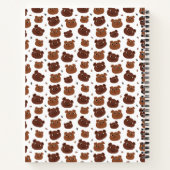 Cute Beer Pattern Notitieboek (Achterkant)