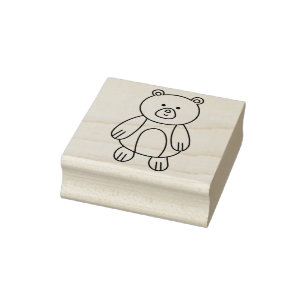 Cute Beer Rubber Stempel