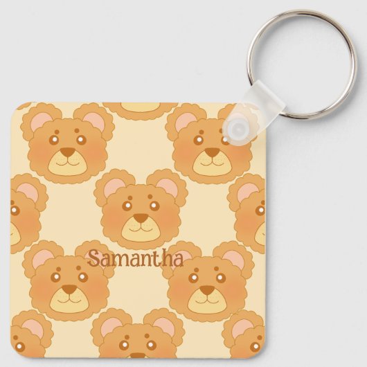 Cute Beer Sleutelhanger (Achterkant)