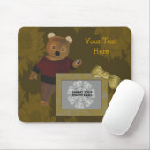Cute Beer Sunflower Foto Mousepad Muismat (Met muis)