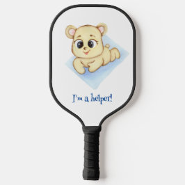Cute Beer Thema Jongens Verjaardagsfeestje Pickleball Paddle