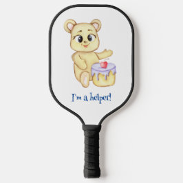 Cute Beer Theme Boy's Birthday Party Pickleball Paddle