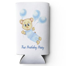 Cute Beer Theme Boy's Birthday Party