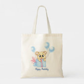Cute Beer Theme Boy's Birthday Party Tote Bag (Achterkant)