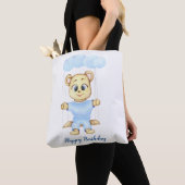 Cute Beer Theme Boy's Birthday Party Tote Bag (Dichtbij)