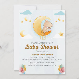 Cute Beer Theme Girl Baby shower Invitation Kaart