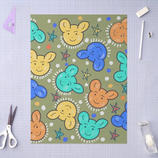 Cute Beer Tissuepapier (Craft)