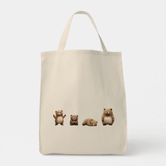 Cute Beer Tote Bag (Achterkant)