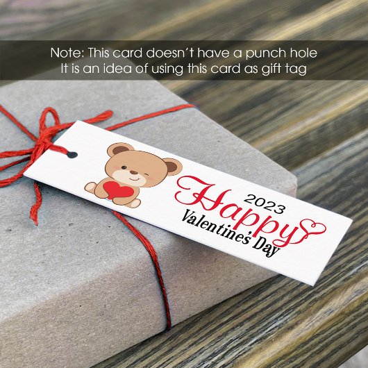 Cute Beer Valentijnsdag Gift Label (1 x 3 inch)