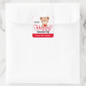 Cute Beer Valentijnsdag Gift Sticker & Labels (Tas)