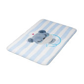 Cute Beer verpleegster die een medisch masker draa Badmat (Gekanteld)