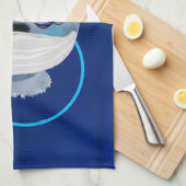 Cute Beer verpleegster die een medisch masker draa Theedoek (Quarter Fold)