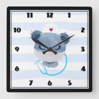 Cute Beer verpleegster met een beschermend masker