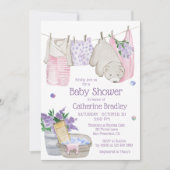 Cute Beer Wash Day Waterverf Baby shower Kaart (Voorkant)